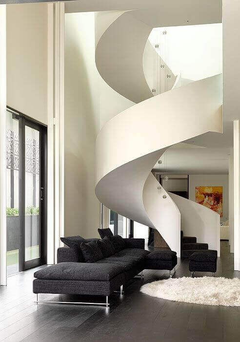 From simple to open show off luxury spiral staircase ideas, we have found so many different examples, you will have a hard time on deciding what to go for. For more like this go to betterthathome.com
