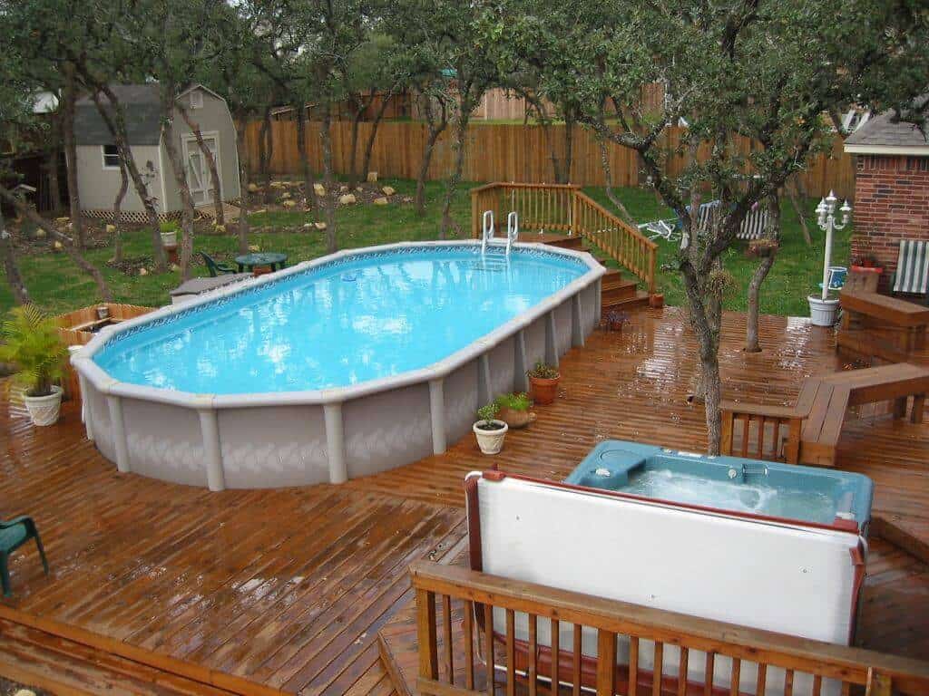 Go ahead and browse the gallery of ideas for landscaping around above ground pool our team has put together, get inspired and design your own. Go to betterthathome.com for more ideas.
