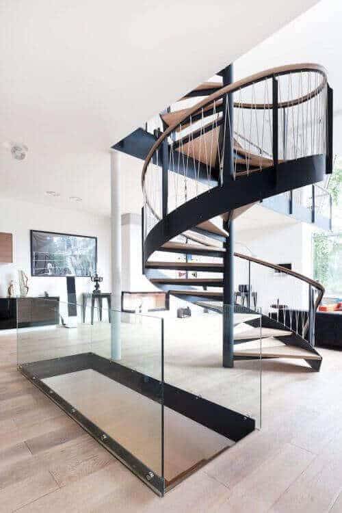 From simple to open show off luxury spiral staircase ideas, we have found so many different examples, you will have a hard time on deciding what to go for. For more like this go to betterthathome.com