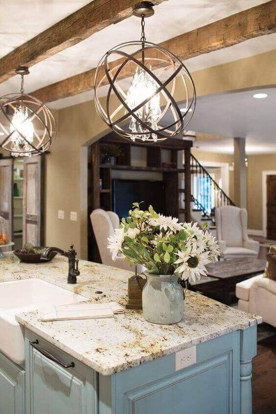 6 exposed beam ceiling lighting ideas
