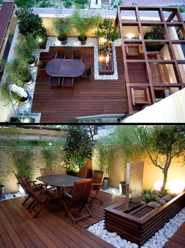Go ahead and browse through our gallery, get inspired, pin and save the deck patio designs for small yards you like best! Go to betterthathome.com for more.