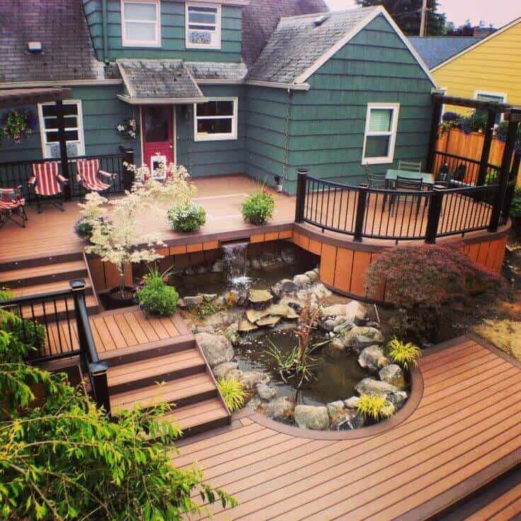Go ahead and browse through our gallery, get inspired, pin and save the deck patio designs for small yards you like best! Go to betterthathome.com for more.