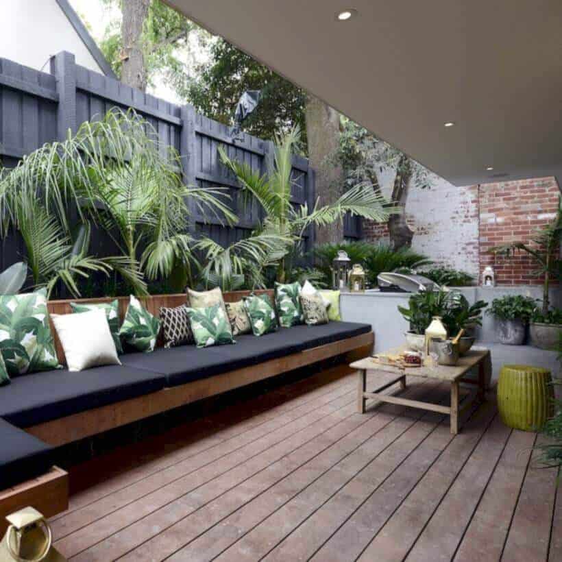 Go ahead and browse through our gallery, get inspired, pin and save the deck patio designs for small yards you like best! Go to betterthathome.com for more.