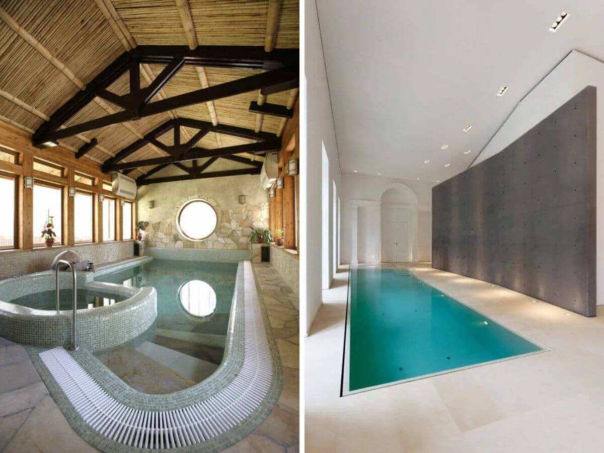 29 Indoor Swimming Pool Designs for a Year-Round Oasis 1 Indoor Swimming Pool Designs